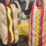 Erin Ivy hotdog costumes